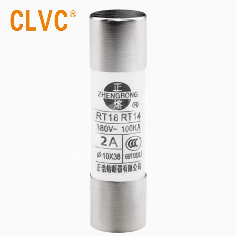 20pcs RT18 RT14 RT14-20 RT18-32 R015 RO15 0.5A 1A 2A 3A 4A 6A 8A 10A Cylindrical electric fuses 10 * 38 10X38 380V melt core