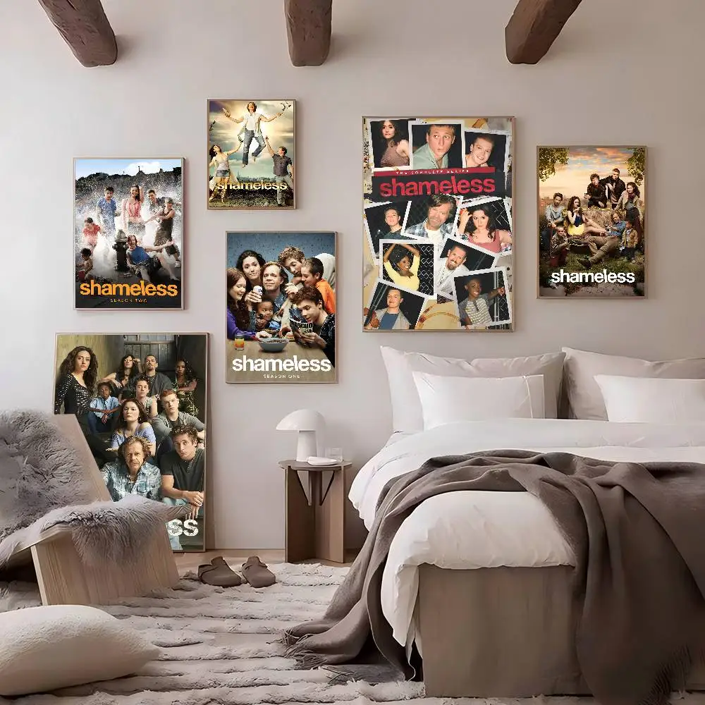 المسلسلات التلفزيونية الوقح الفيلم الكلاسيكي خمر الملصقات لزجة ورق أبيض يطبع الملصقات الفنية ملصقات الحائط #3