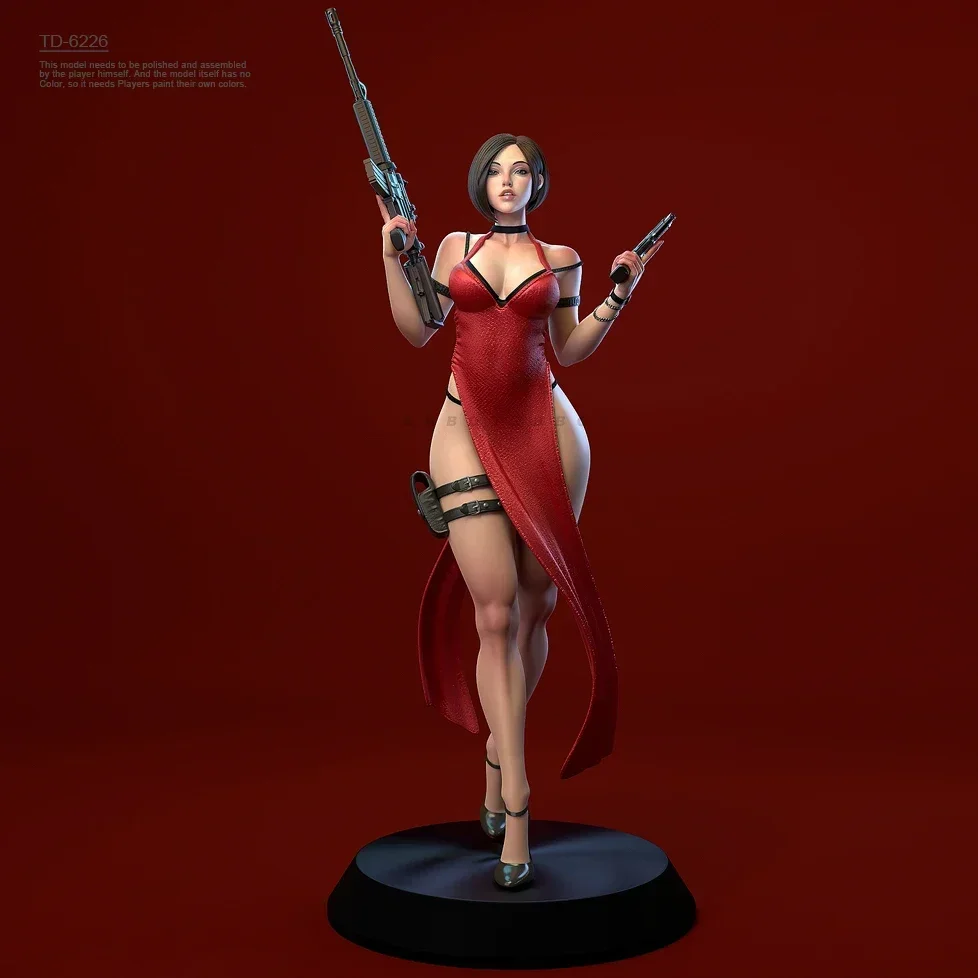 

50 мм 75 мм 90 мм наборы моделей из смолы, фигурка красоты, бесцветная и самособранная TD-6226/3D