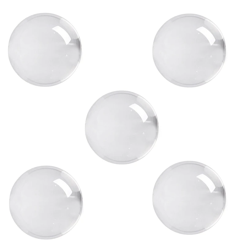 Горячий TTKK 5X прозрачный цветной стеклянный хрустальный шар целебная сфера реквизит для фотосъемки шар Декор 30 мм