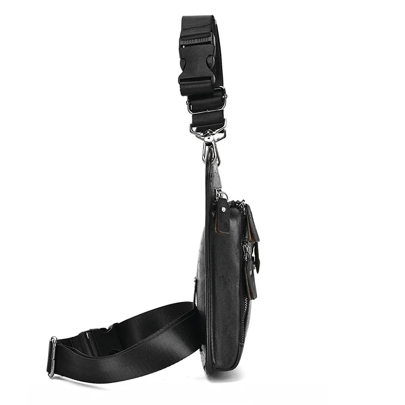 Leather Waist Pack Drop Leg Bag for Men Multi Purpose Belt Bumbag Motorcycle Cycling Tactical Hiking Outdoor Adventure Pouch