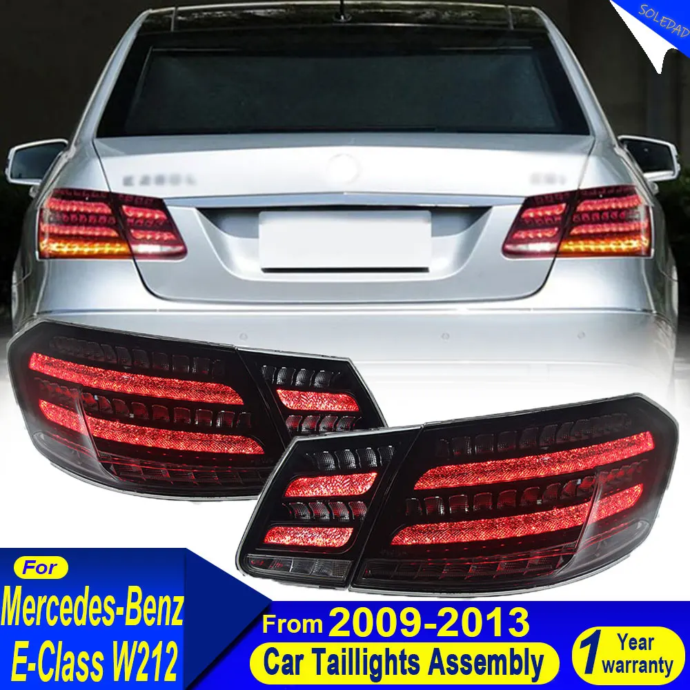 Car Tail Light For Mercedes-Benz E-Class W212 2009 2010 2011 2012 2013 LED Car Tail Lamps Daytime Running Lights Car Accessories