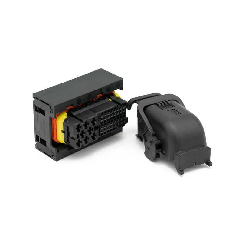 121 Computer Board Pin Socket Aluminum Shell Set 81+40 Hole ECU Plug 1473252-1 1241434-1 40Pin 81P 121 Pin 1241434-1 1473244-1