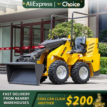 Mini-Rad-Slip-Loader, Fabrikangebot, schnelle Lieferung, maßgeschneiderter Baggerlader mit Epa-Motor, hochwertiger Mini-Lader zum Fabrikpreis
