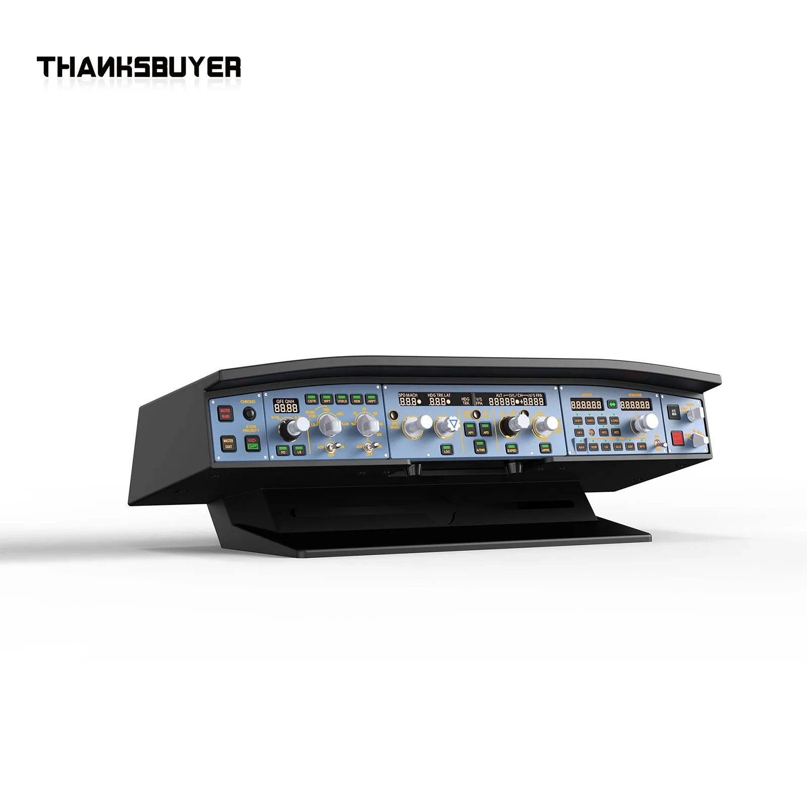 

WINGFLEX A320 FCU CUBE + EFIS CUBE + RMP COMBO CUBE + Cube Stand for Airbus and Flight Games