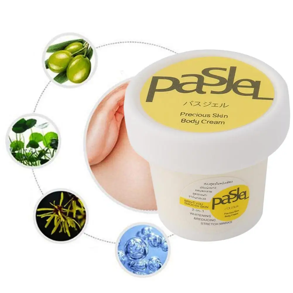 Pasjel – crème pour le corps pour la peau précieuse, 50ml, thaïlande, élimination des étirements, dissolvant de grossesse, marques puissantes post-partum, P8I9