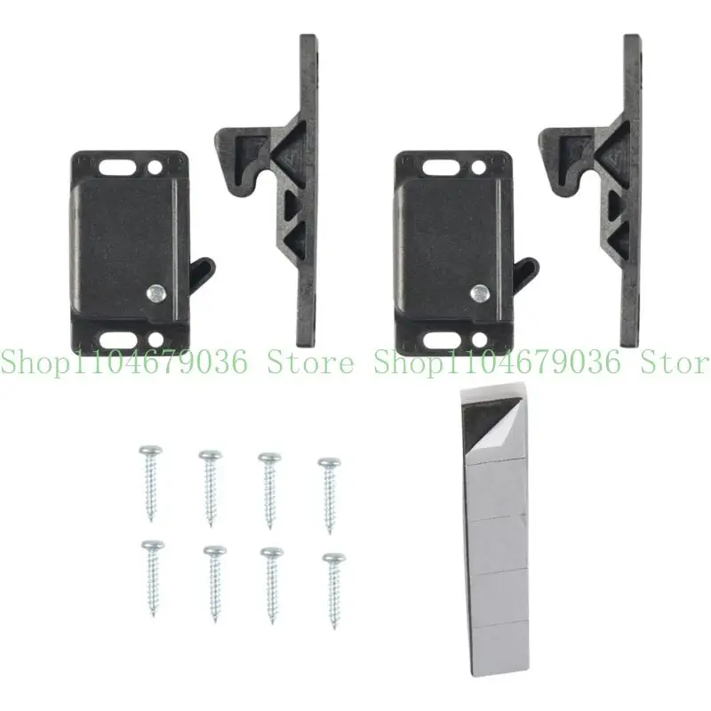 652F RVs Cupboard Door Latches Strong Hold Cabinet Pull Latches For Travel Trailers