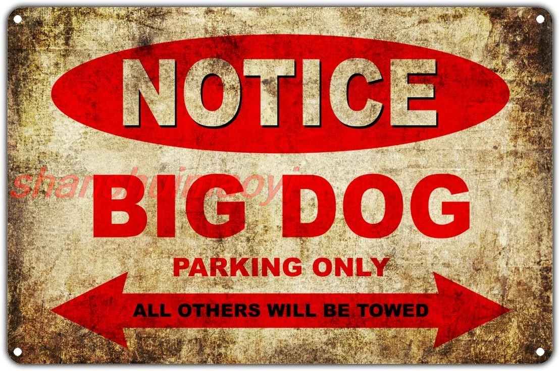 shan Motorcycles Bikes Only All Others Will Be Towed Parking Sign Vintage Retro Metal Decor Art Shop Man Cave Bar Aluminu 1pc