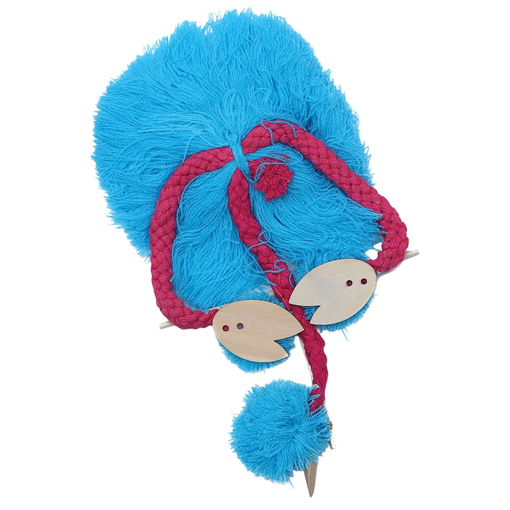 Large Plush Toy Ostrich Marionette Child Baby Children's Toys Babies Dolls Role Play Hand Puppets Animals Pine Wood Brain