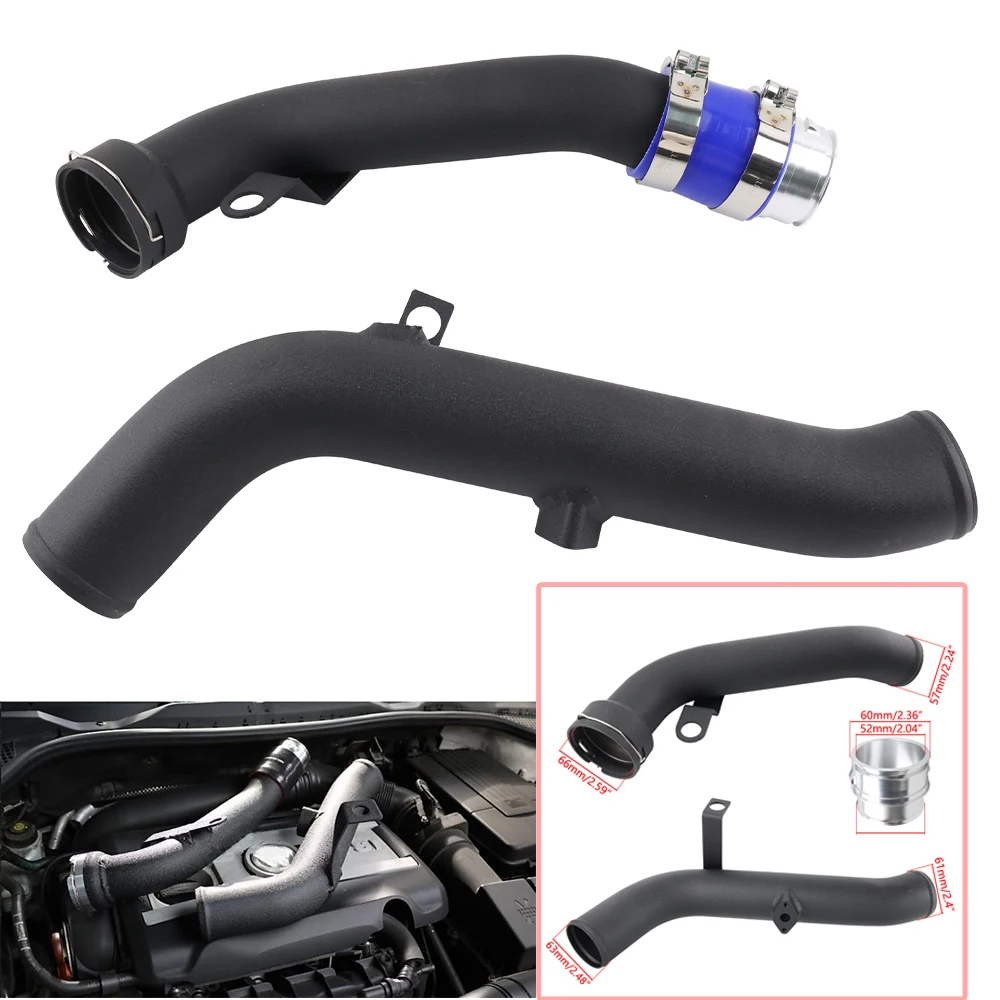 

Kit Tubería Descarga Turbo Conversión para Volkswagen VW Golf GTI Jetta MK5 MK6 Scirocco Audi TT A3 2.0 TSi 2009-201