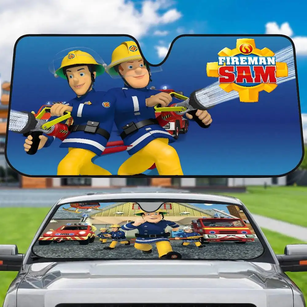 

Аниме пожарный S-Sam автомобильное окно солнцезащитный козырек лобовое стекло защита от ультрафиолета переднее и заднее лобовое стекло блок крышка козырек аксессуары