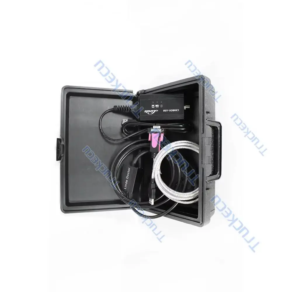 

Программное обеспечение для тропы для вилочных погрузчиков Linde, диагностический сканер, инструмент Linde, 4-контактный адаптер, кабель для врача Linde Canbox