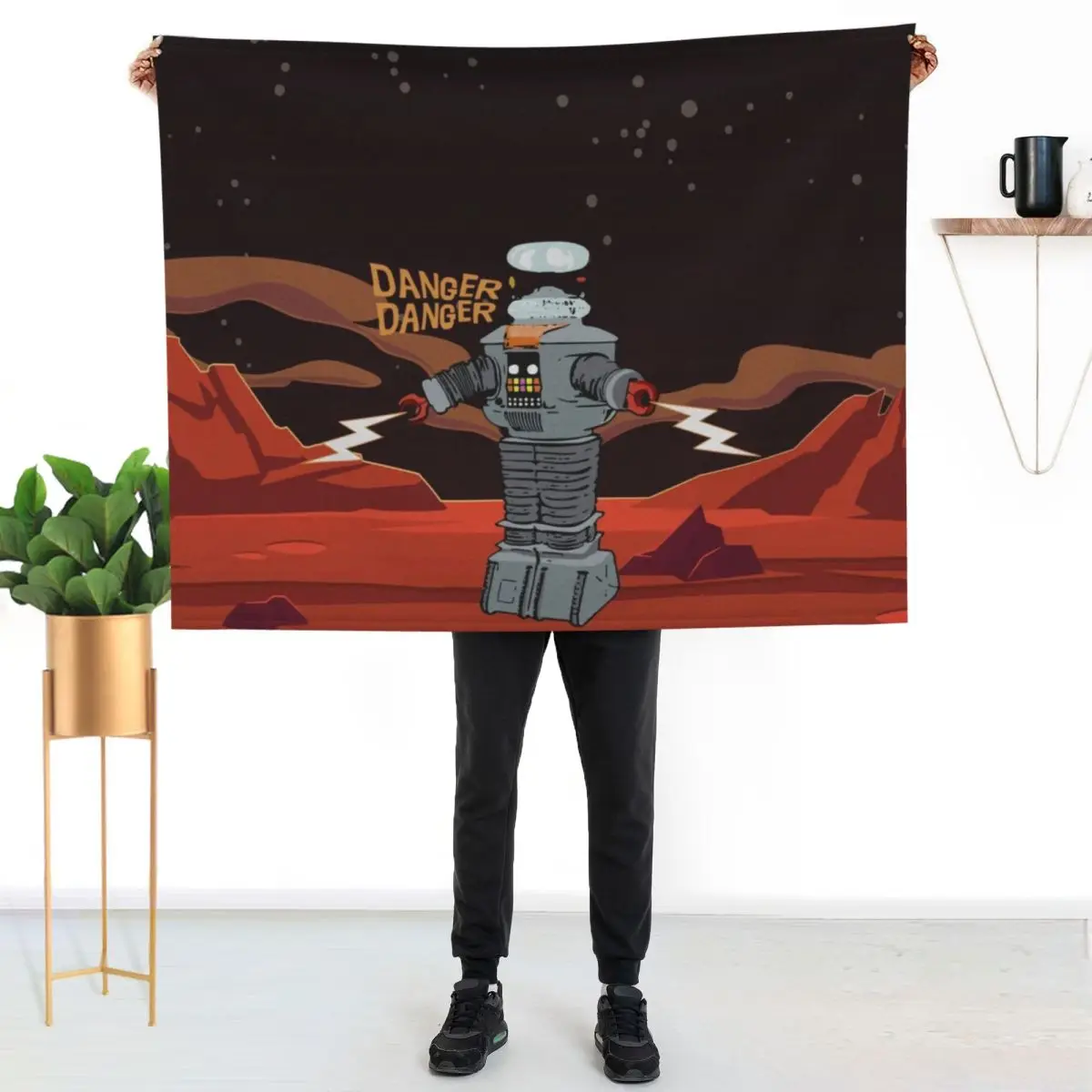 

B9 Robot - Lost In Space Throw Blanket Warm Throw Blanket Gift for Anniversary