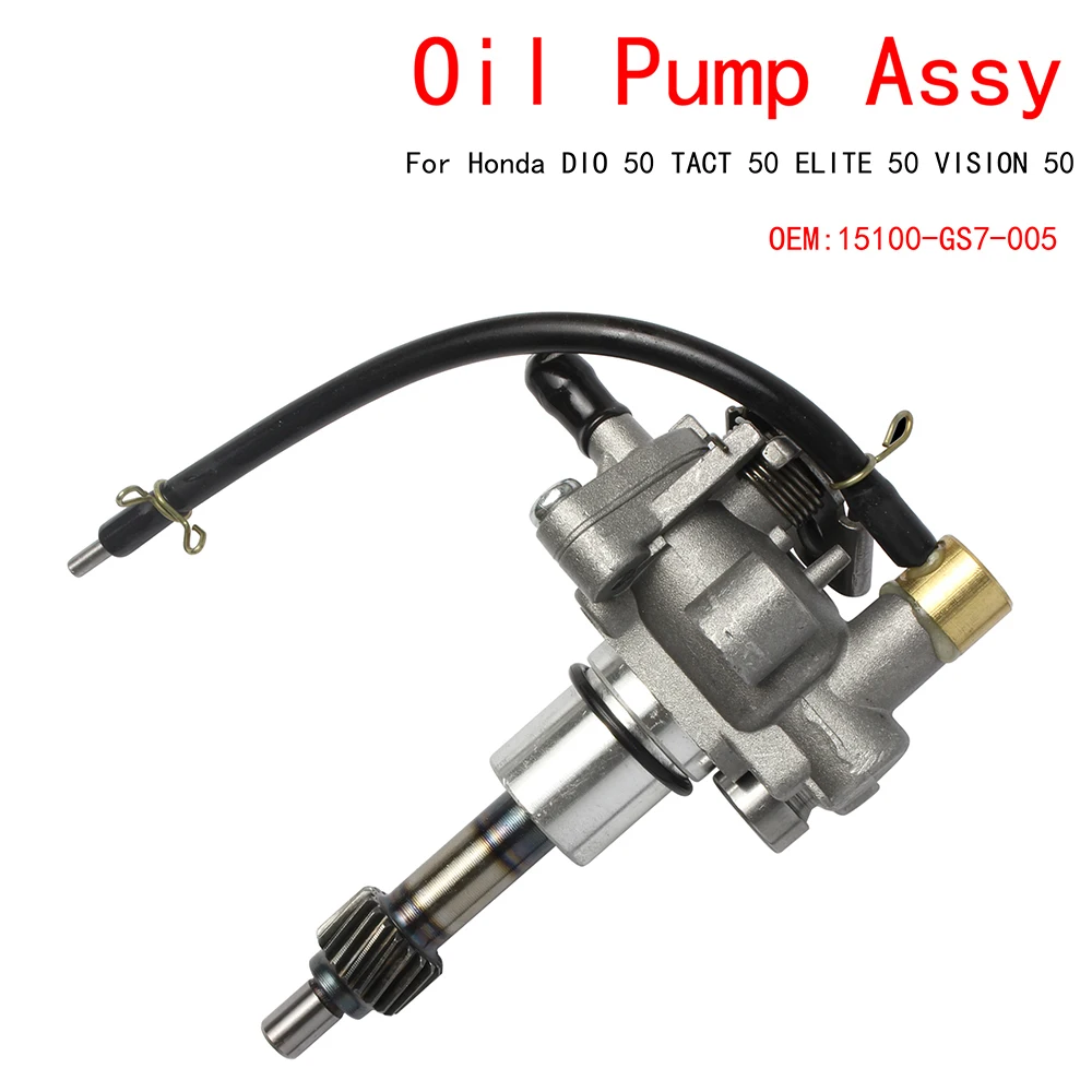 Pompa Oli Pump Assy For Honda DIO 50 TACT 50  ELITE 50 VISION 50 15100-GS7-005