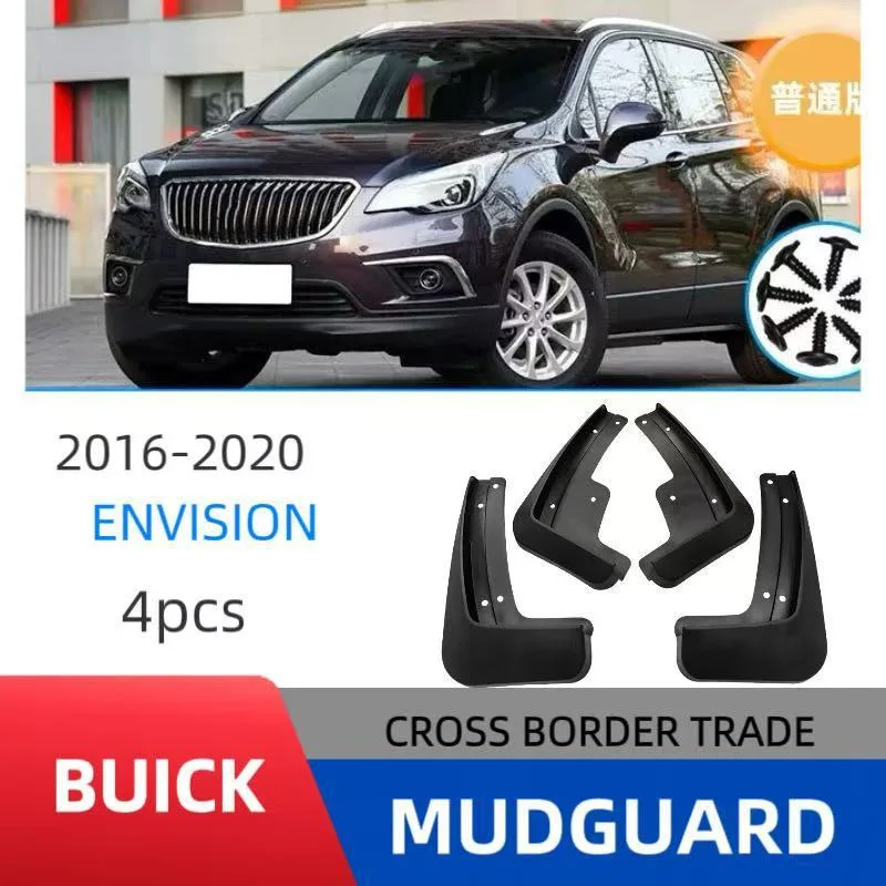 

For Buick Envision 2016-2020 Car Mudguards Cover Front and Rear Parts Splash Proof Cars Mudguard Flaps Wheel Guards Accessories