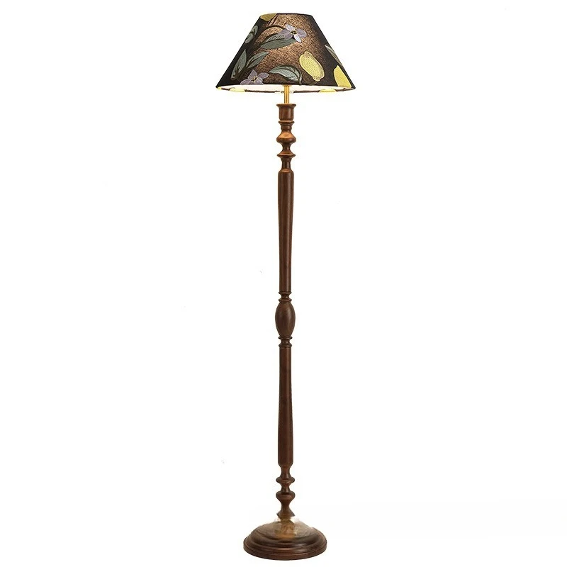 Atmospheric floor lamp: French secondhand study living room floor lamp