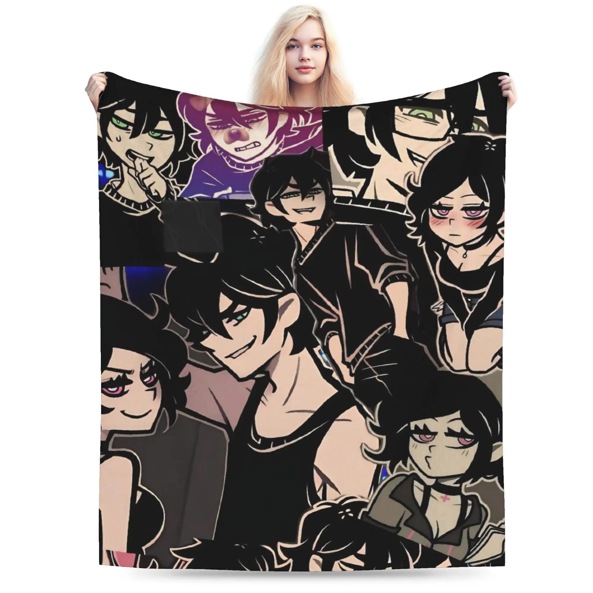 Game The Coffin Of A-Andy And L-Leyley Blanket Flannel Winter  Multi-function Super Soft Throw Blankets for Sofa Couch Rug Piece