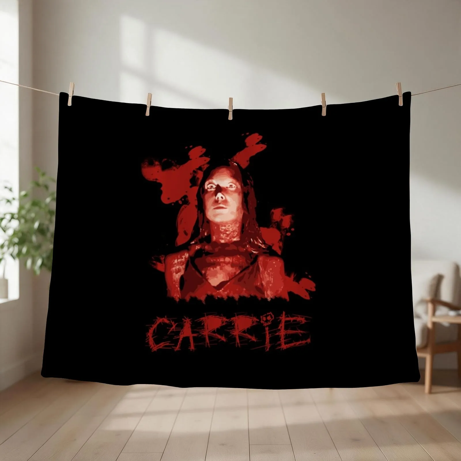 Carrie Throw Blanket couch cozy soft plush fuzzy picnic outdoor blanket
