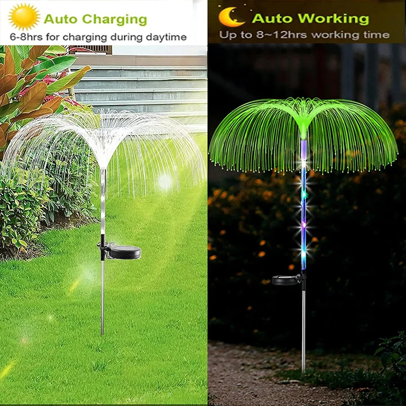 LED Solar Jellyfish Garden Lig - đánh giá và giá Outdoor Power For Wedding
