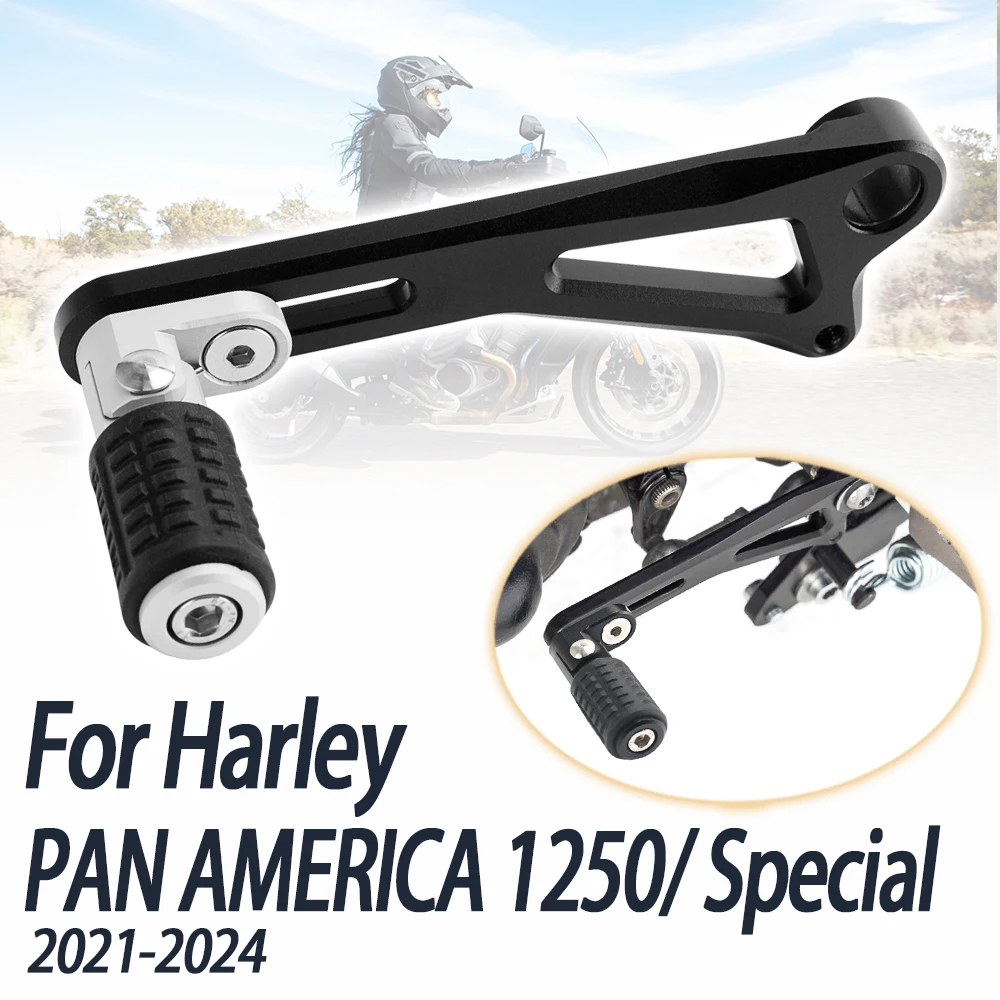 

Для HARLEY PAN AMERICA 1250 1250s 1250 Special 2021-2024 рычаг переключения передач мотоциклетный складной подножной рычаг переключения передач