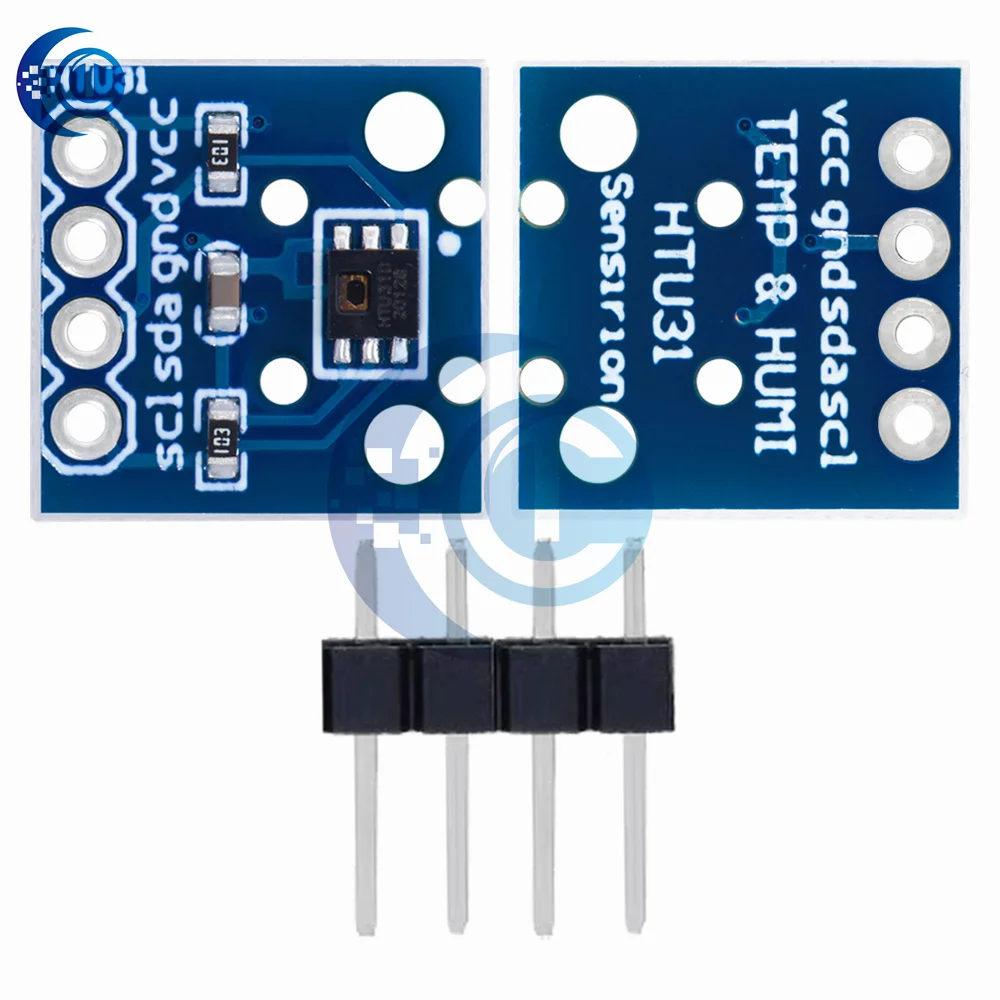 Módulo sensor de temperatura e umidade de alta precisão HTU31D: sonda de versão de atualização HTU21D – para Arduino