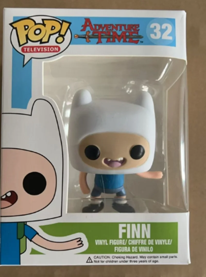 Funko Adventure Time JAKE 33 FINN 32 POP Vinyl Dolls Figure Model