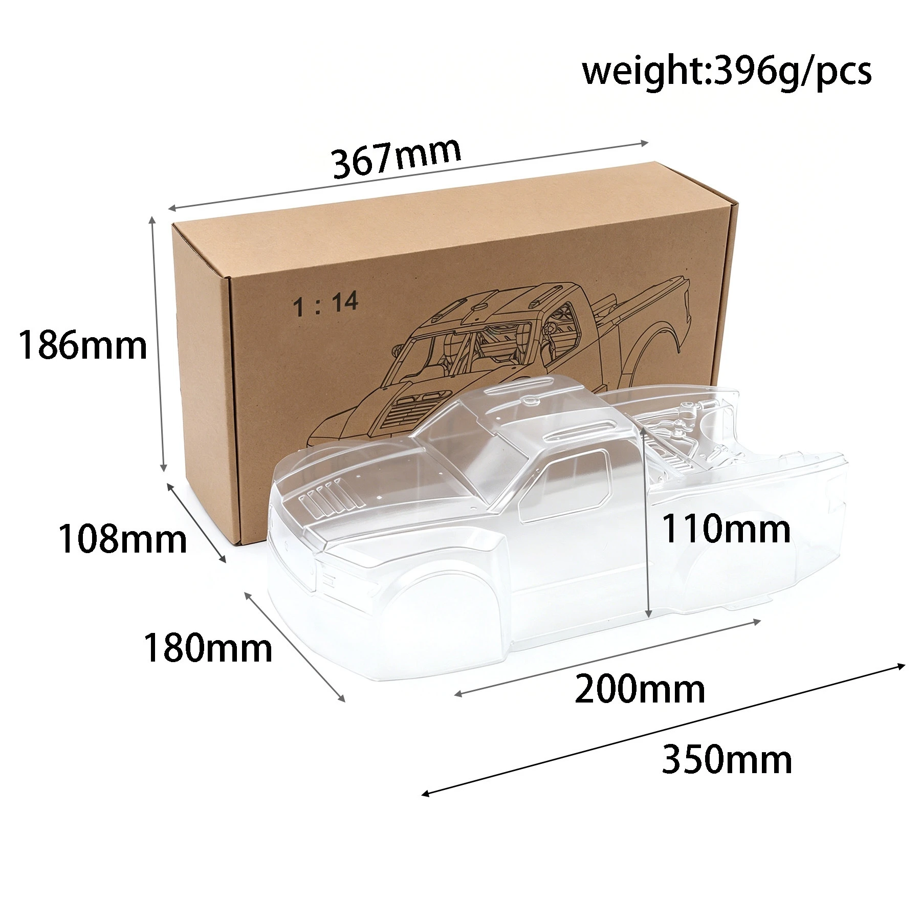 1/14 Korte Cursus Truck RC Aut - Rc Hobby Work Mat recensie en prijs