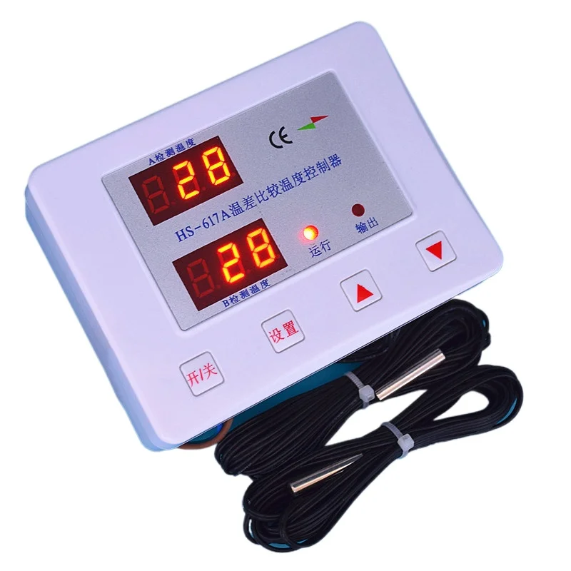 617a solar temperature difference circulation temperature controller, intelligent controller for hot water return circulation