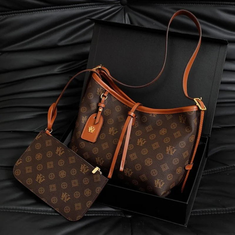 Hochwertige Designer-Umhängetasche für Damen, Premium-Leder-Schulterhandtaschen, elegante Tragetasche für den täglichen Gebrauch