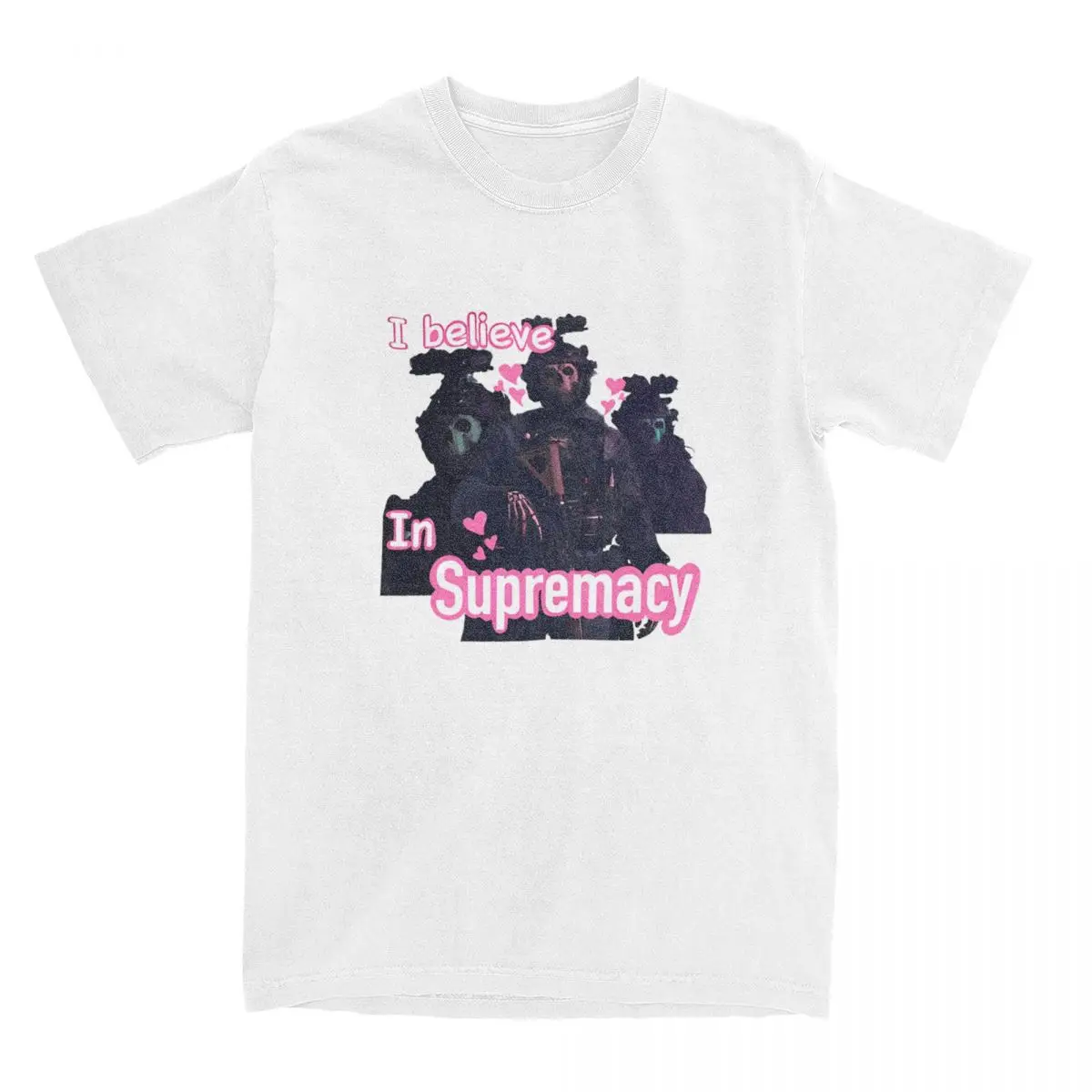 Call Of Dutys I Believe In Supremacy T Shirt for Men Women Cotton Funny T-Shirts Game Tee Shirt Short Sleeve Tops Big Size