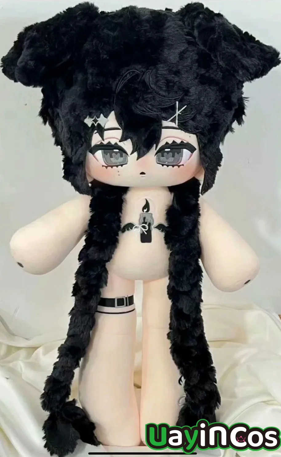 

60cm Anime No Attributes Zhu You Jiang Monster Stuffed Plushie Plush Pillows Cotton Doll Body Aventurine Anime Figure Toy For G