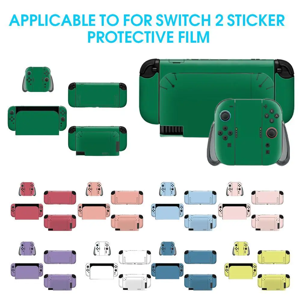 Image of Weiß Für Switch 2 Aufkleber Kreative Anti-scratch Schutz Film Spiel Schutz Zubehör 2025