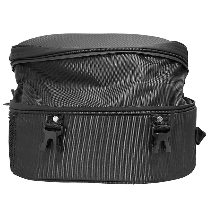 

Versatile Motorcycle Rear Seat-Helmet Bag, 30L, Expandable Storage Solution For Bikers
