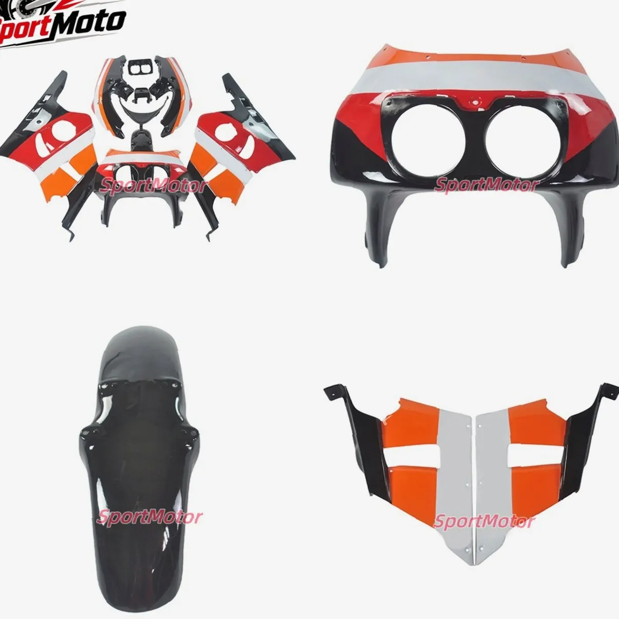 Мотоциклетный обвес для Honda CBR400RR NC29 1990-1999 годов выпуска, комплект панелей кузова, CBR 400 RR, CBR400 RR NC 29