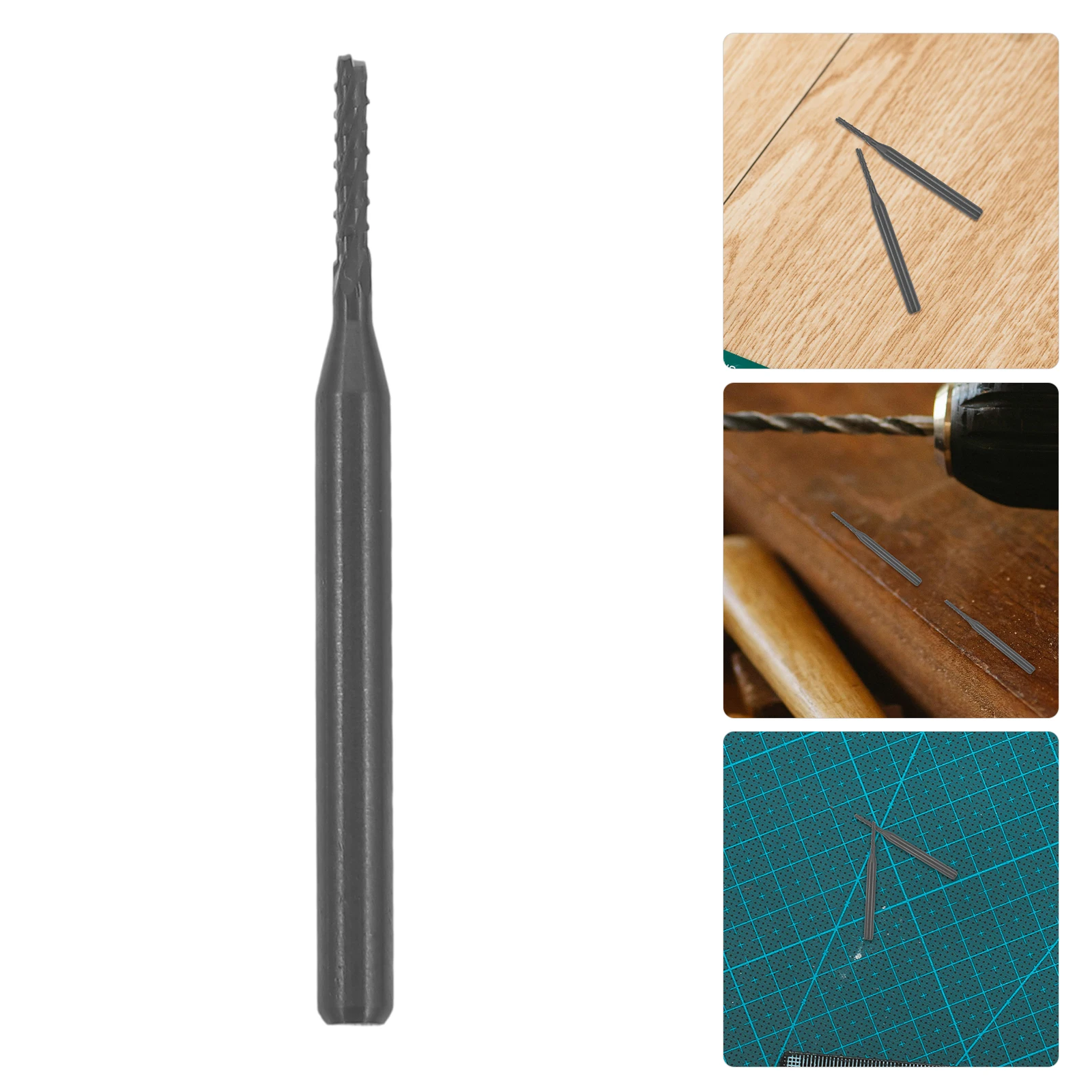 

Tungsten Steel Grinding Head Milling Handle Rotary File Carving Engraving Cnc Cutter Bits High Hardness Wear Resistant Drill