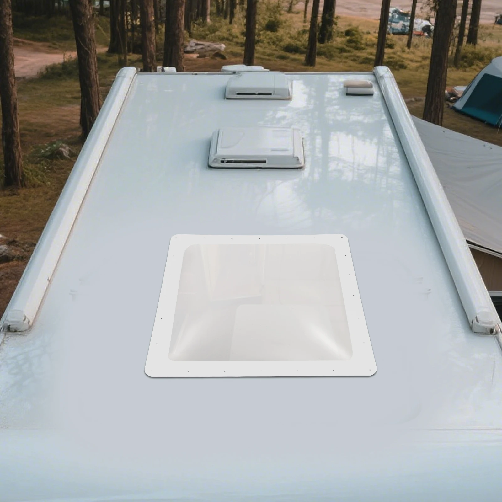 26 * 26 بوصة RV كوة القبة الخارجية مادة الكمبيوتر مقاومة للأشعة فوق البنفسجية بديل عالمي لسقف التخييم