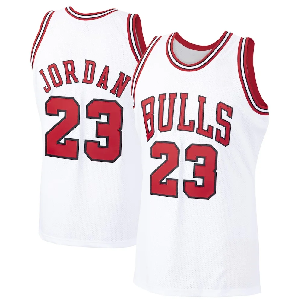 Retro Chicago No.23 3D Printed Basketball Jersey Men Summer Sports Comfort Vest Breathable Quick Drying Streetwear Clothing Top