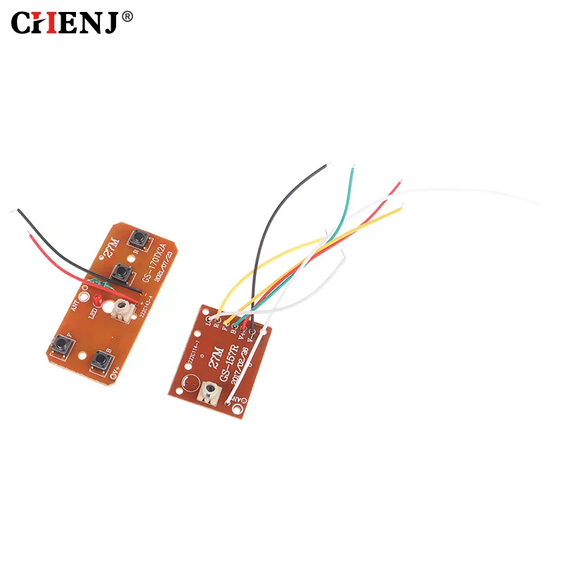 Picture 6: 4CH RC Remote Control Circuit PCB Transmitter Receiver Board RC Car Accessories with Antenna Radio System