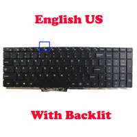 Black Rose-Gold Laptop Backlit US FR Keyboard For IPASON P2 English US French FR No Frame New