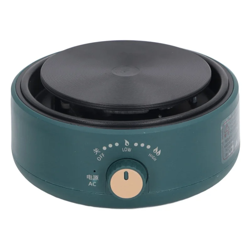 كونترتوب شعلة واحدة محمولة متعددة الوظائف فعالة وآمنة 360 درجة تسخين لوح تسخين كهربائي للمنزل النوم