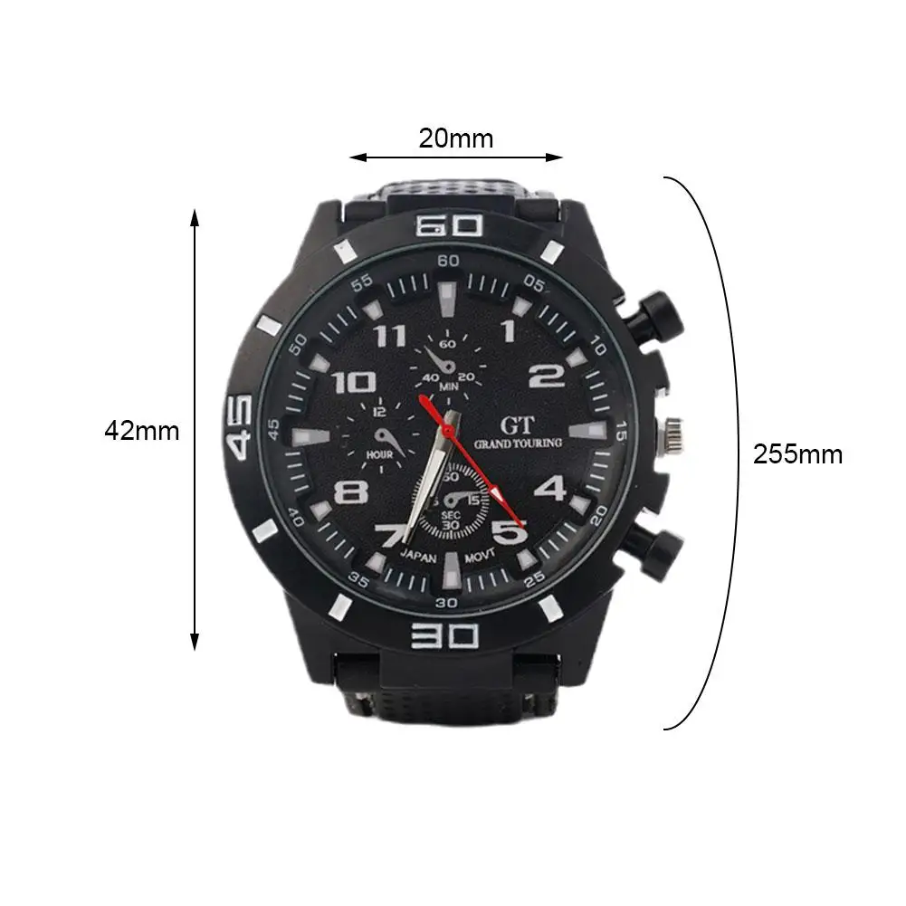 Men Watch Women Silicone Strap Leisure Watch Geneva Sport Wristwatch Men's Jelly Watches Fashion Gift