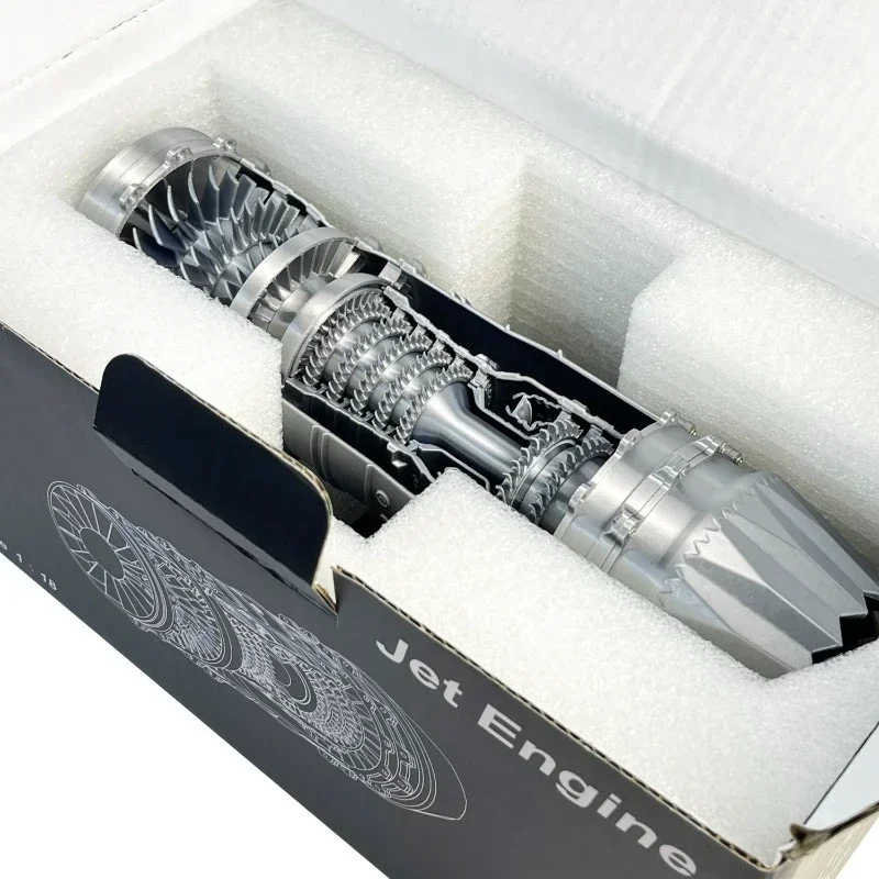 Modelo de caza de F-35, juguete con motor de aviación inicial, turbina de potencia de alto rendimiento, juguete de Boutique genial, regalo para hombres y adultos