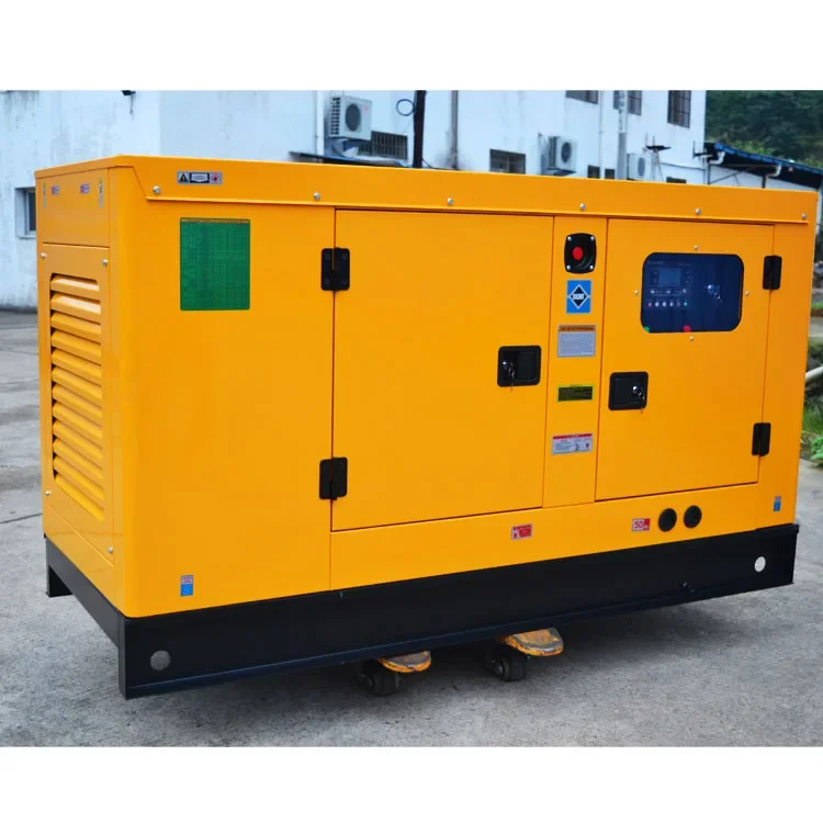 15kw 20KW 25KW 30KVA 50KW ultra-quiet diesel generator set, with muffler, sound insulation canopy, weatherproof