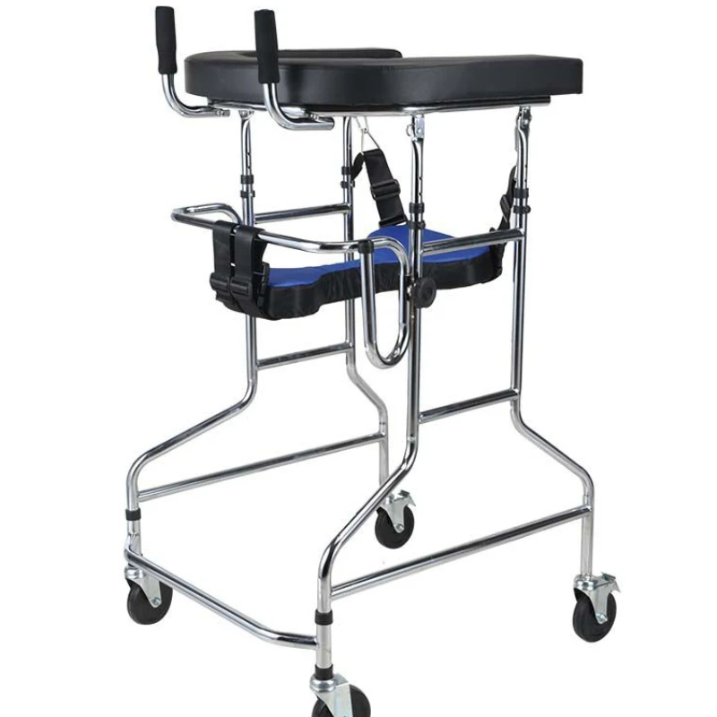 

Stroke hemiplegia walking aid rehabilitation walker walking adult walker cerebral infarction training equipment