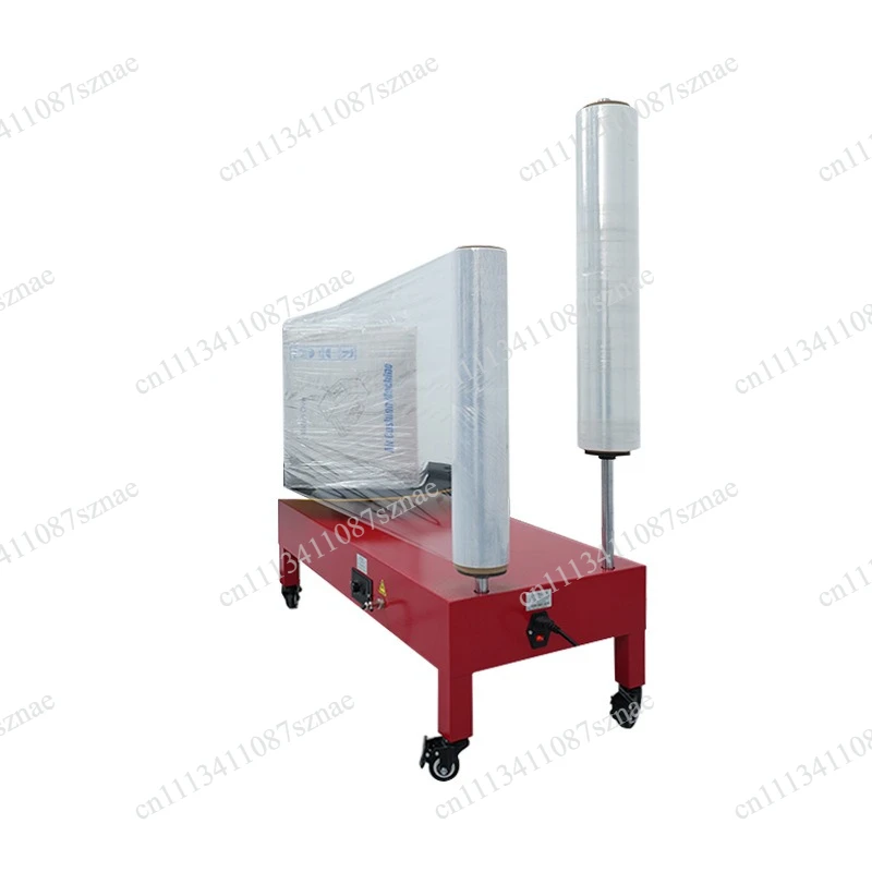 220V 110V Electric PE Winding Film Packaging Machine Vertical PE Stretch Film Baler Express Logistics Carton Automatic Wrapping