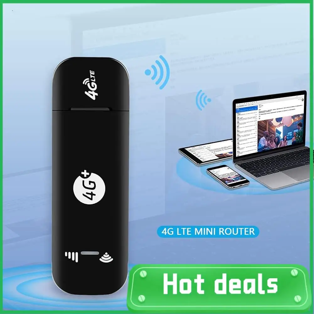 

4G LTE USB Modem Wifi Dongle Portable Mobile Wifi Hotspot Router With SIM Card Slot And TF Card Slot Work US Version