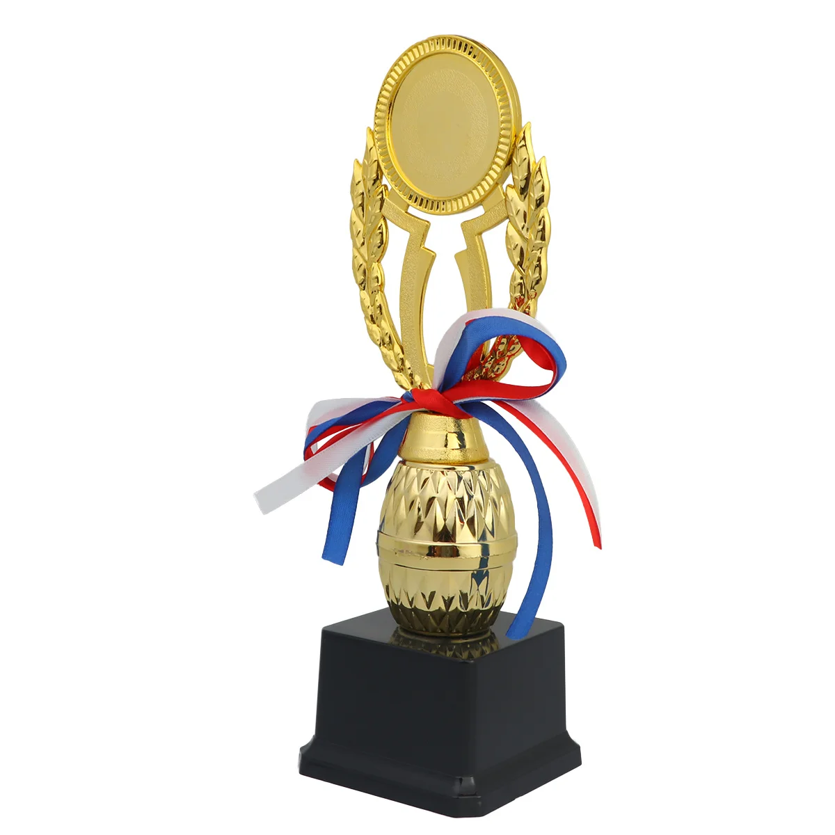 

24Cm Golden Award Trophy Plastic Party Favors Prize For Kids Competition Ceremony Classroom Spelling Banquet Trophy