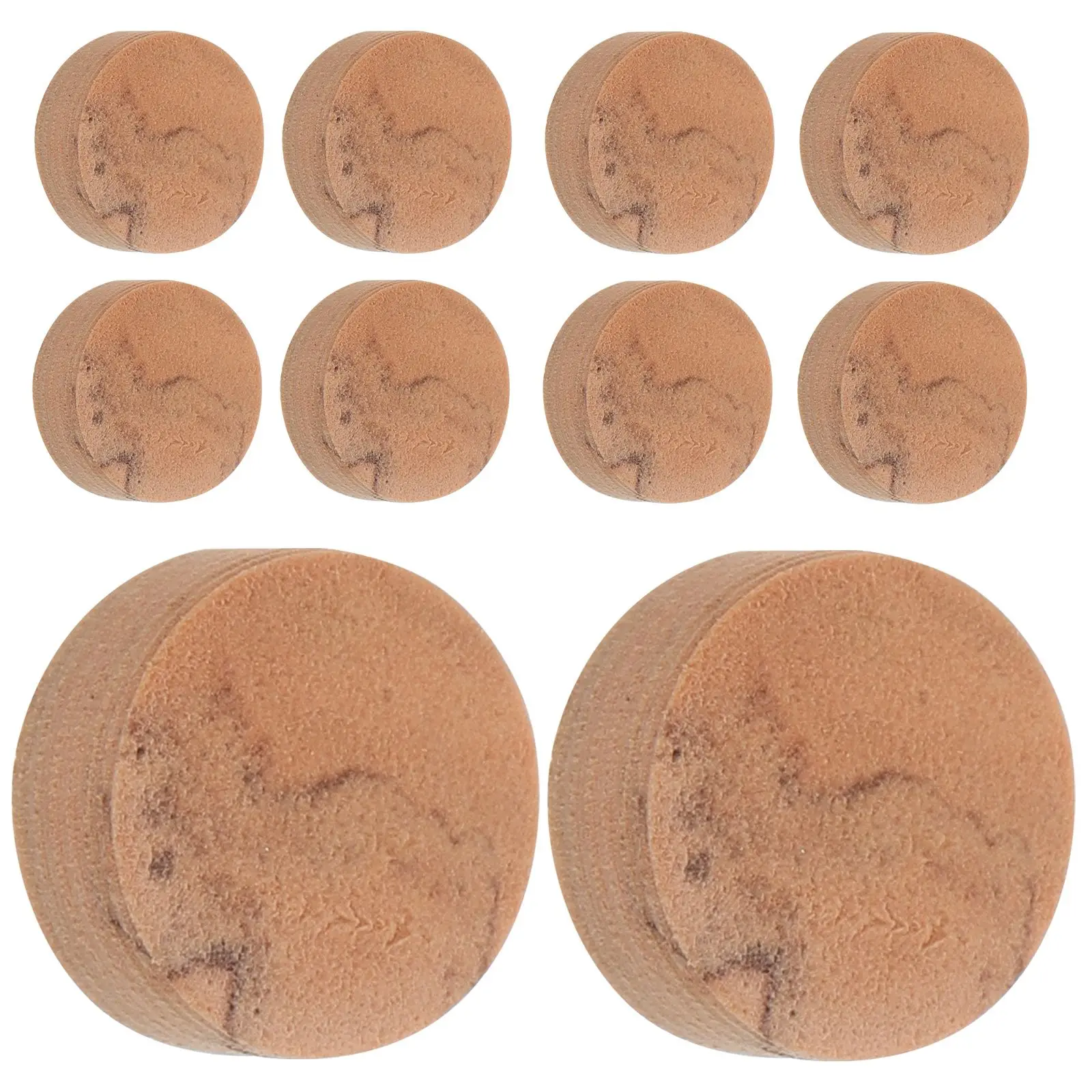 

10 Pcs Saxophone Cork Key Pads 10mm Diameter Noise Reduction Musical Instrument Accessories Repair Replacement Parts