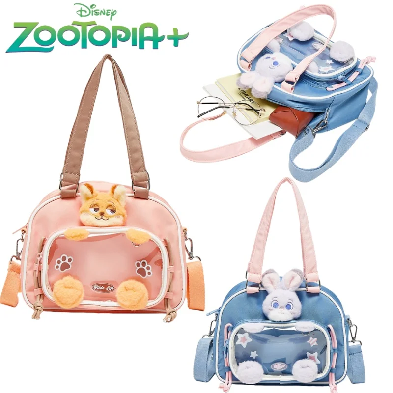 

Zootopia Itabag Translucent Items Display Cartoon Nick Wilde Backpack Casual Fashion Ideas Holiday Gifts for Girls Commuting