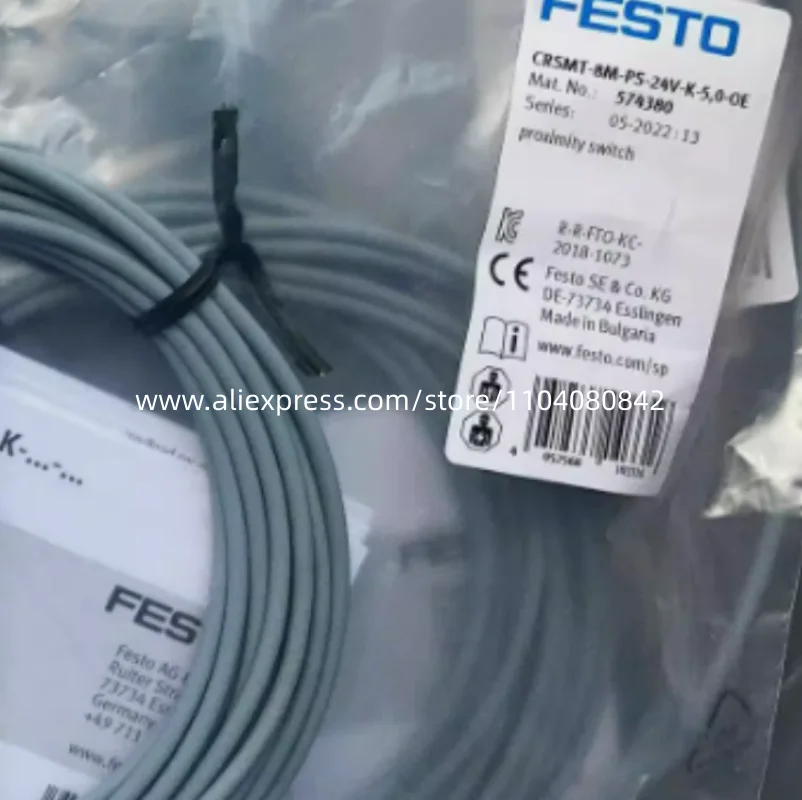 

Новый оригинальный датчик Festo 574380-CRSMT-8M-PS-24V-K-5.0-OE-EX2